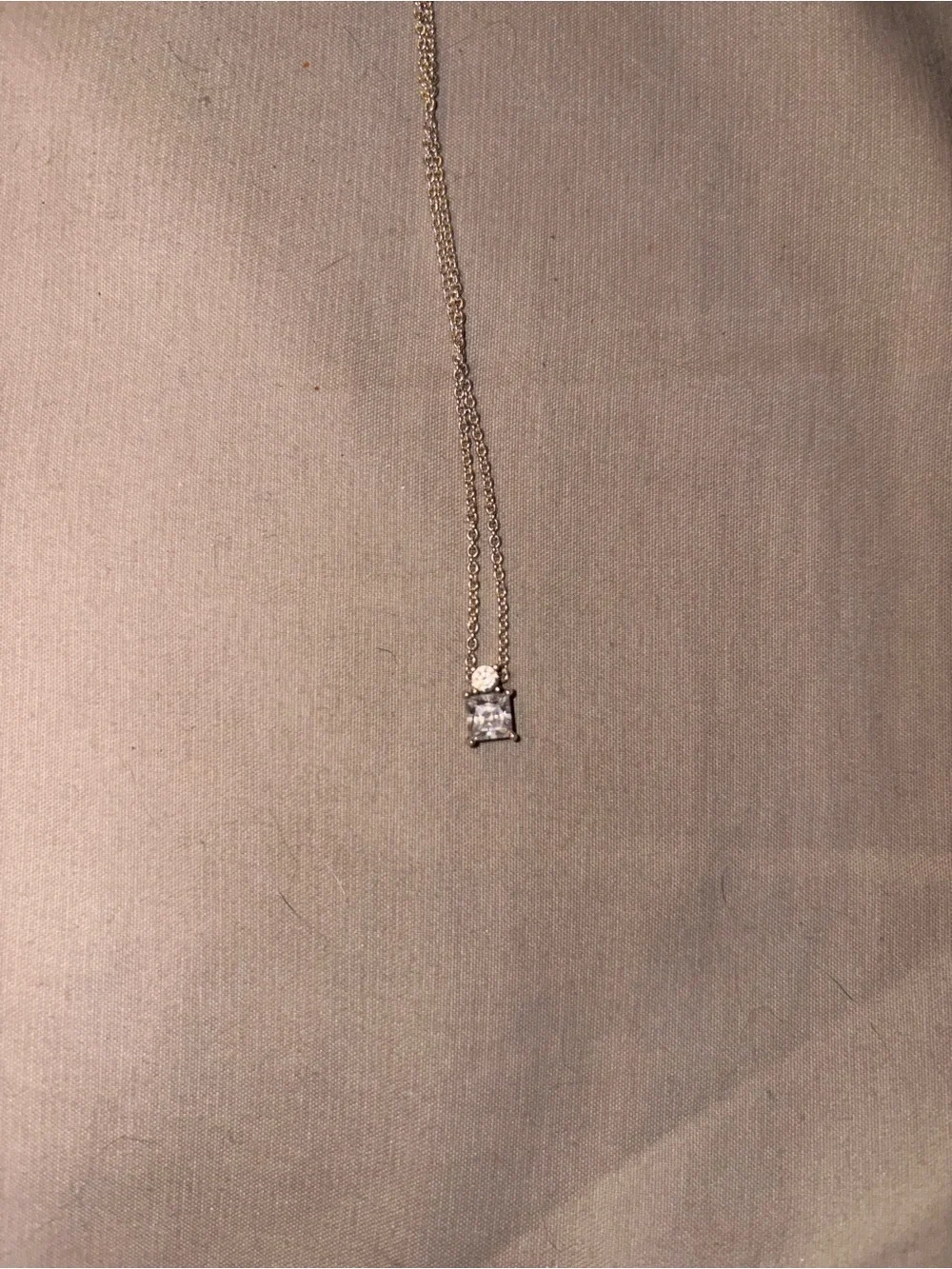 Pandora collier silver necklace
